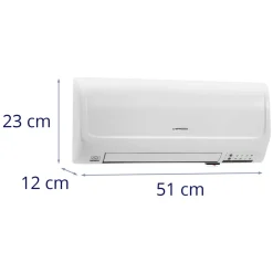 Brico Uniprodo Keramische Wandverwarming - 10 - 49 °C - 1000/2000 W - Afstandsbediening Uni_Heater_09
