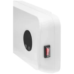 Brico Uniprodo Wandverwarming - Keramisch - 10 - 49 °C - 1000/2000 W - Afstandsbediening - Extra Slank