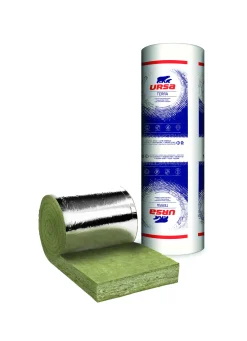 Dakisolatie|Brico Ursa Spijkerflensdeken - Glaswol - Rd Waarde 5,5M² K/W - 220Mm - 45X375Cm - 3,38M²