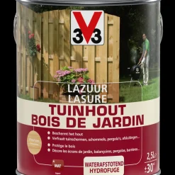 Brico V33 Houtbeits Tuinhout Transparant Mat 2,5L- Beits