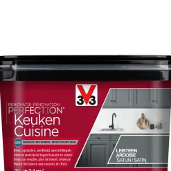 Brico V33 Keukenverf Renovatie Perfection Leikleur Satijn 2L- Decoratieve Verf