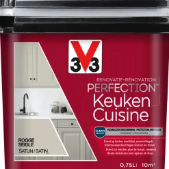 Brico V33 Keukenverf Renovation Perfection Rogge Zijdeglans 750Ml- Decoratieve Verf