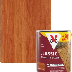 Brico V33 Terrasolie Bangkirai Mat 2,5L+ 20%- Beits