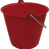 Bouwafval|Brico Varas Bouwemmer Rood 13 L