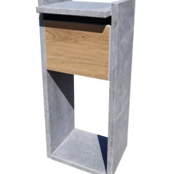Brico Vasp Brievenbus Everest Woodlook Belgische Blauwe Hardsteen- Brievenbussen