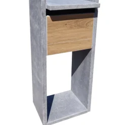 Brico Vasp Brievenbus Everest Woodlook Belgische Blauwe Hardsteen- Brievenbussen