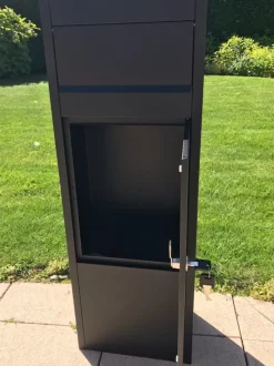 Brico Vasp Parcelbox Munchen Zwart- Brievenbussen