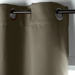 Brico Verduisterend Gordijn Taupe 140X180Cm- Gordijnen