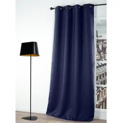 Brico Verduisteringsgordijn Blauw 140X250Cm- Gordijnen