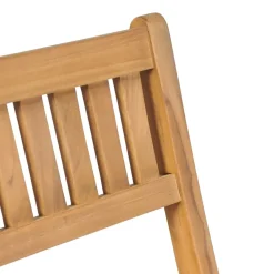 Brico Vidaxl Tuinbarkrukken Inklapbaar 2 St Massief Teakhout- Tuinstoelen