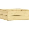 Brico Vidaxl Tuintafel 75X75X31 Cm Geimpregneerd Grenenhout- Tuintafels
