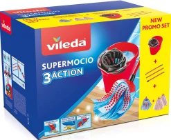 Schoonmaakbenodigdheden|Brico Vileda Supermocio Mopset Box