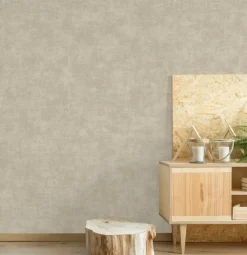 Brico Vinylbehang Alba Grijs/Beige A53704- Vinylbehang