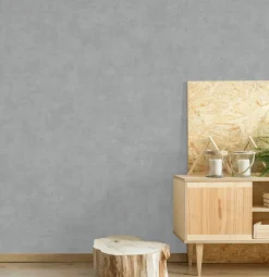 Brico Vinylbehang Alba Licht Grijs A53706- Vinylbehang