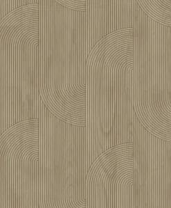 Brico Vinylbehang Ark Taupe- Vinylbehang