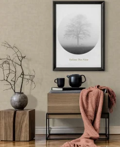 Brico Vinylbehang Zander Beige- Vinylbehang