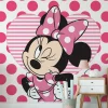 Brico Vliesbehang Minnie & Hearts Mural- Behang Kinderkamer