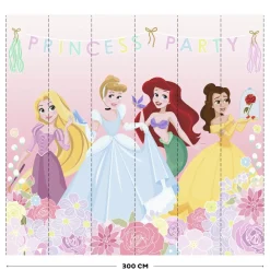 Brico Vliesbehang Princess Party Mural- Behang Kinderkamer