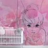 Brico Vliesbehang Tinkerbell Watercolour Mural- Behang Kinderkamer