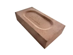 Bouwstenen|Brico Vuurvaste Steen Bruin 22X11X5Cm 576St + Pallet 5696730