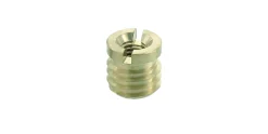Brico Vynex Kommoer Messing Staal Diam. 12Mm - M6 4 Stuks- Moeren