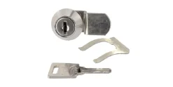 Brico Vynex Slot Voor Brievenbus Verzinkt Staal Diam. 17Mm- Deursloten