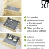 Keuken Accessoires|Brico Wenko Antislipmat Grijs Extra Sterk 50X150Cm