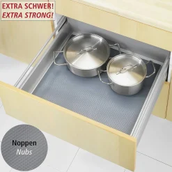 Keuken Accessoires|Brico Wenko Antislipmat Grijs Extra Sterk 50X150Cm