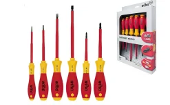 Schroevendraaiers|Brico Wiha Schroevendraaierset Softfinish 00833 – 6 Stuks