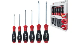 Schroevendraaiers|Brico Wiha Schroevendraaierset Softfinish 26146 – 6 Stuks