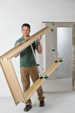 Brico Wolfcraft Kozijnspanner Easy- Deurscharnieren