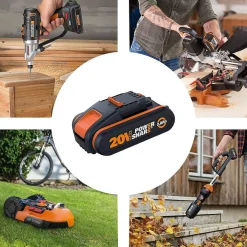 Accu'S & Acculaders|Brico Worx Batterij Wa3553 20V 4Ah