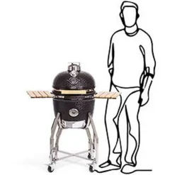 Brico Yakiniku Kamado Barbecue 16 M + Onderstel- Keramische Barbecue