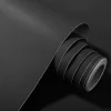 Brico Zelfklevend Behang - Vinyl - Zwart - Zwart Effen - Nero Solido - 122Cmx10M- Vinylbehang