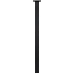 Brico Zwarte Tafelpoot Vierkant - 40 X 40 X 720 Mm- Meubelpoten