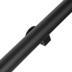 Brico Zwarte Trapleuning 200 Cm + 2 Houders- Trapleuningen